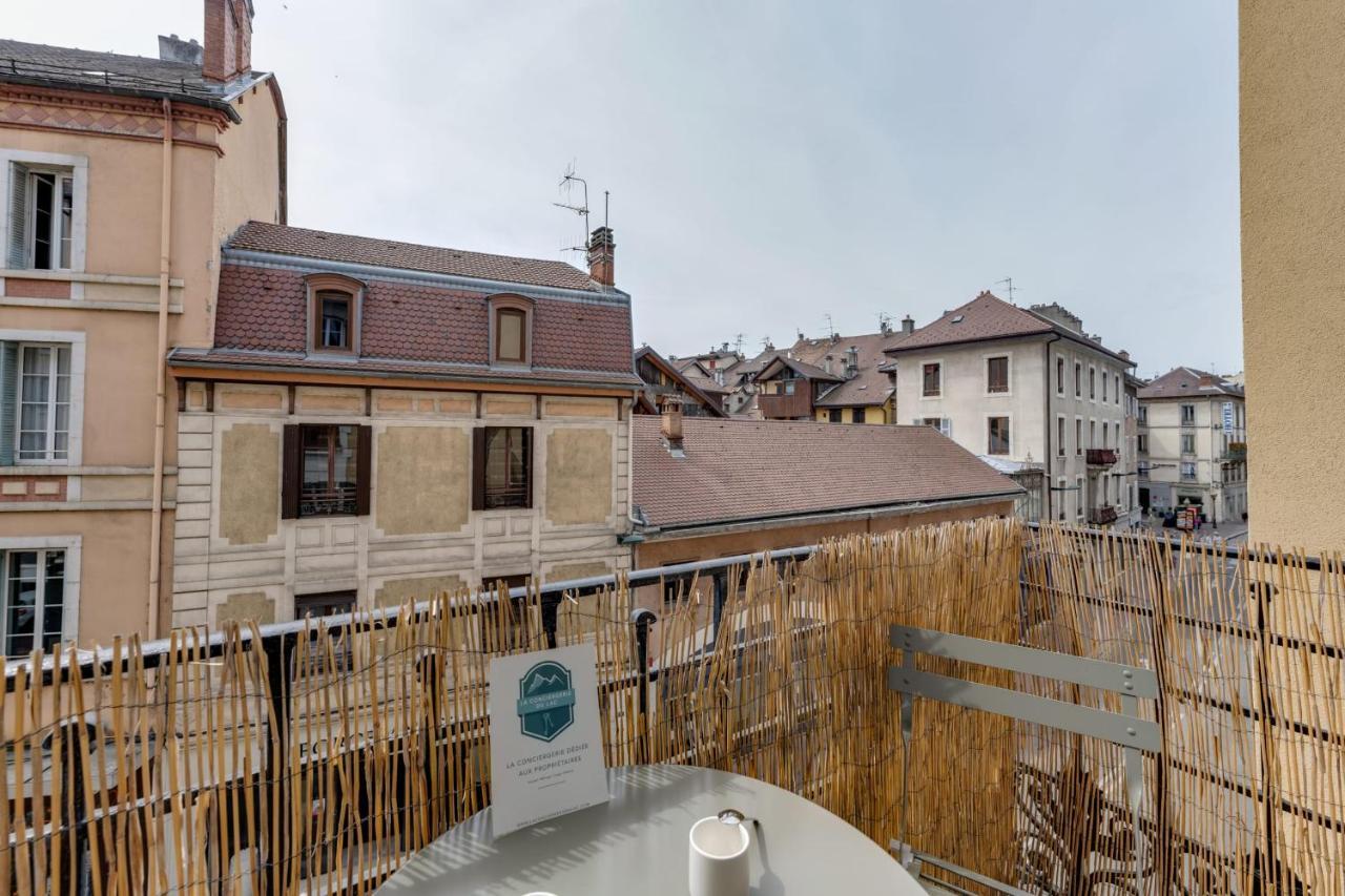 Le Mont Blanc - Charmant T1 idéal pour 2 personnes avec balcon Annecy Esterno foto